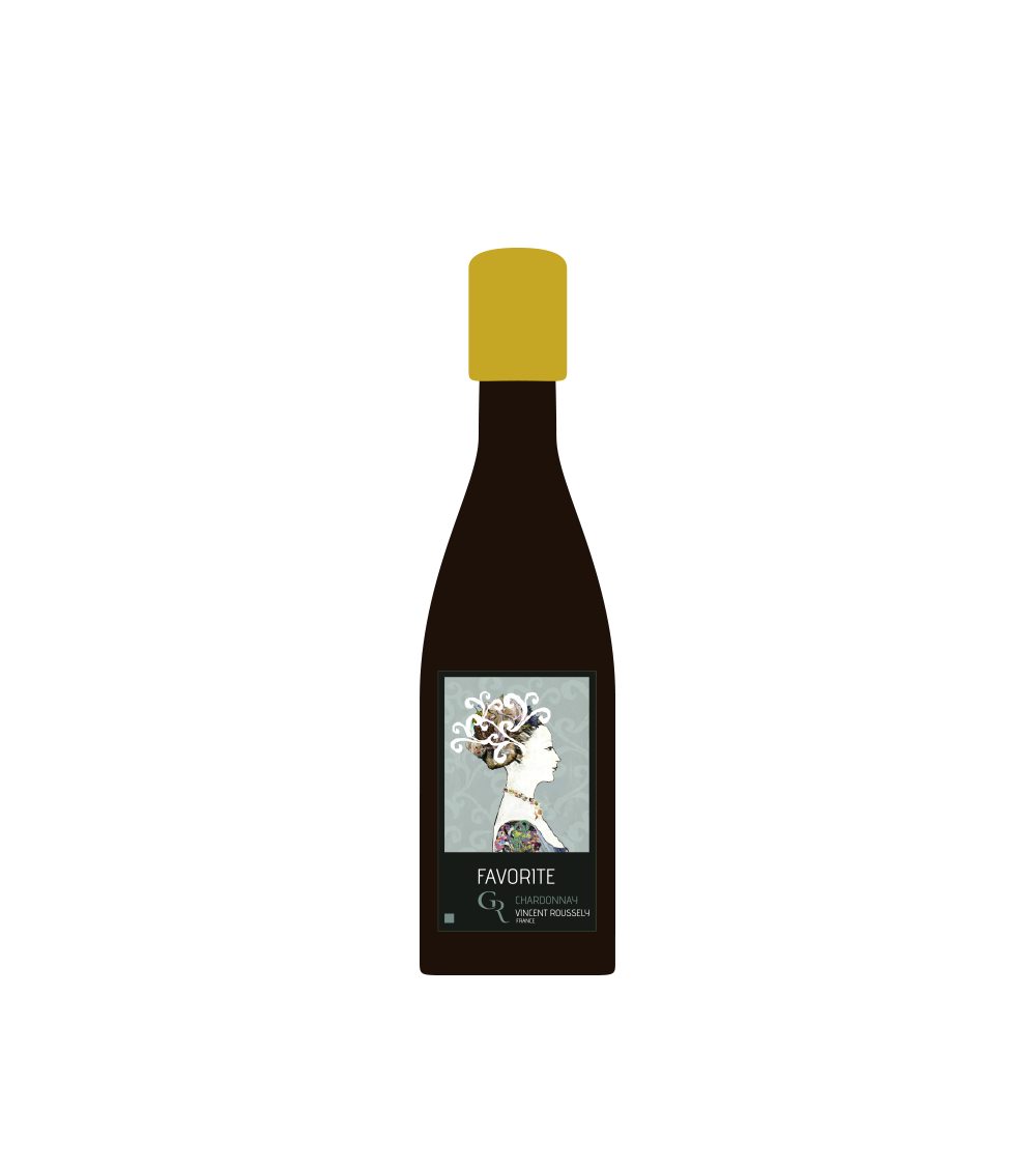 Bouteille Favorite illustrée