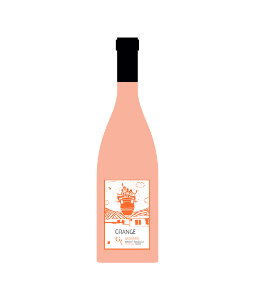 Bouteille Orange Clos Roussely