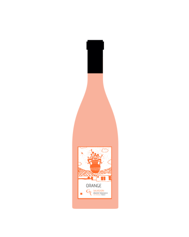Bouteille Orange Clos Roussely